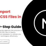 Import External CSS Files in Next.js